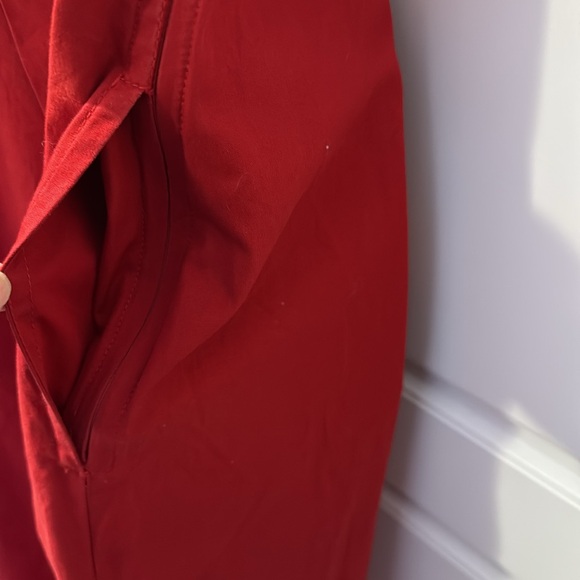 EShakti red cotton dress medium 10 - Picture 4 of 9